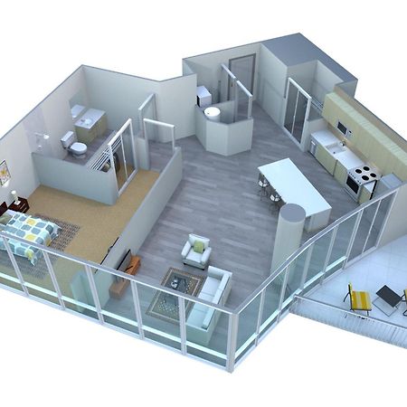 Placemakr Premier Sobro Nashville Luaran gambar 3D floor plan